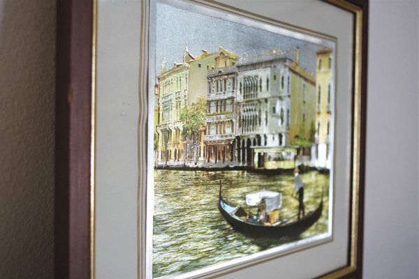 Prints of Venice with Reflections, 1970s, Set of 2-KNM-914726