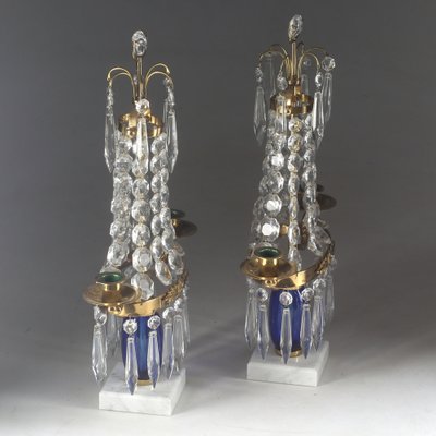 Prism Candleholders, 1900, Set of 2-VAP-1700843