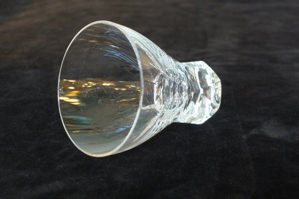 Prisma Drinking Glasses in Lead Crystal by Wilhelm Wagenfeld for Peill & Putzler, 1950s, Set of 6-VRE-767069