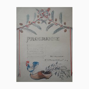 Programme Watercolor by Gustave Poetzsch-KHH-544410