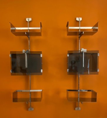 Proposal P700 Wall Shelves by Vittorio Introini for Saporiti, Italy, 1969, Set of 2-YUW-1433103