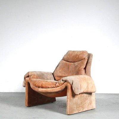 Proposals Chair & Ottoman by Vittorio Introini for Saporiti, Italy, 1970, Set of 2-GG-1151419