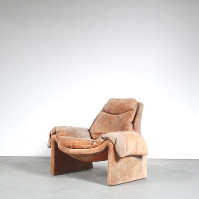 Proposals Chair & Ottoman by Vittorio Introini for Saporiti, Italy, 1970, Set of 2-GG-1151419