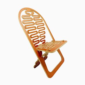 Prototype European Cutout Plywood Lumbarest Chair from Gregg Fleishman-JG-1329414