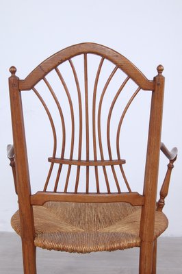 Provençal Chair in Oak, Italy, Late 1800s-XSG-980344