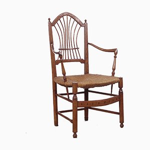 Provençal Chair in Oak, Italy, Late 1800s-XSG-980344