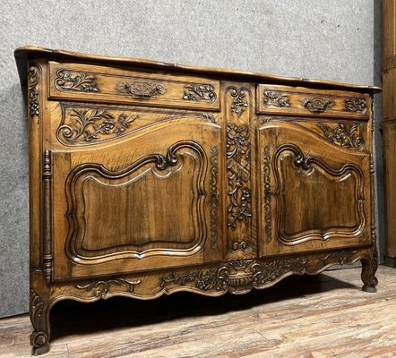 Provençal Louis XV Buffet in Walnut, 1930s-MWB-2035914