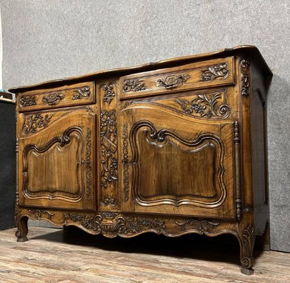 Provençal Louis XV Buffet in Walnut, 1930s-MWB-2035914