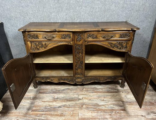 Provençal Louis XV Buffet in Walnut, 1930s-MWB-2035914