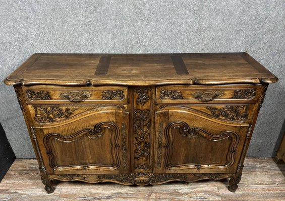 Provençal Louis XV Buffet in Walnut, 1930s-MWB-2035914