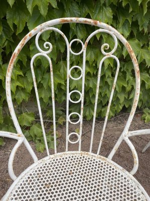 Provencal Wrought Iron Armchairs, 1950s, Set of 2-SDV-1332011