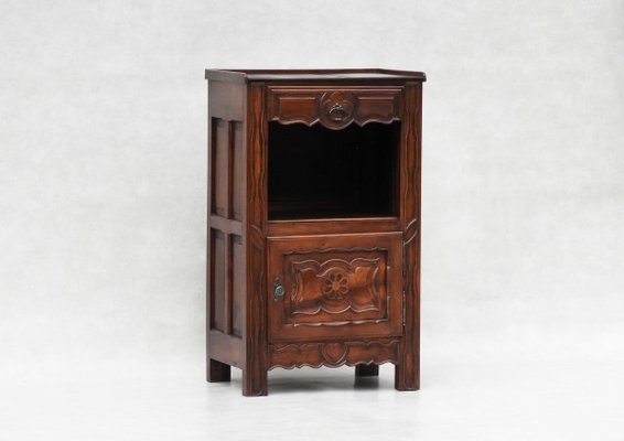 Provincial French Walnut Cabinet, Circa 1890-JUA-887831