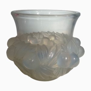 Prunes Vase by René Lalique, 1930s-KHC-1805241