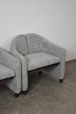 PS142 Armchairs by Eugenio Gerli for Tecno, 1960s, Set of 2-QLP-1821807