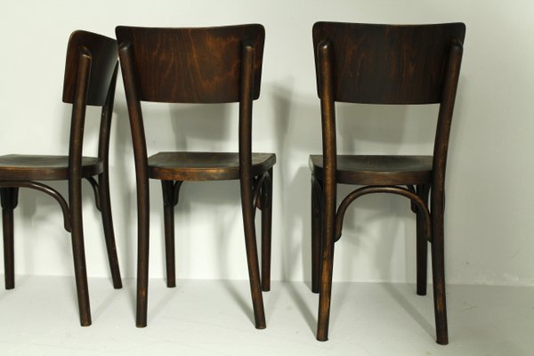 Pub Chairs from Thonet, 1930s, Set of 6-CW-2020307