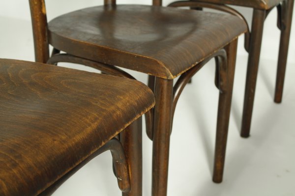 Pub Chairs from Thonet, 1930s, Set of 6-CW-2020307