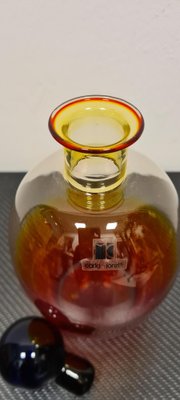 Puffed Glass Bottle by Carlo Moretti-RPW-1786722