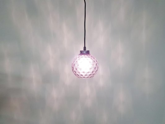 Purple Glass Ceiling Lamp-ZO-633564