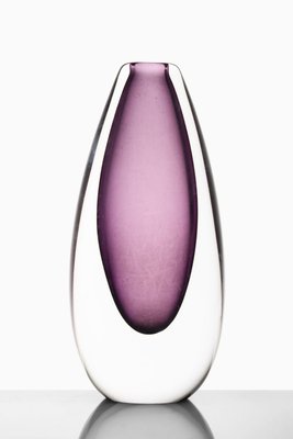 Purple Glass Vase, 1950s-SC-1752814