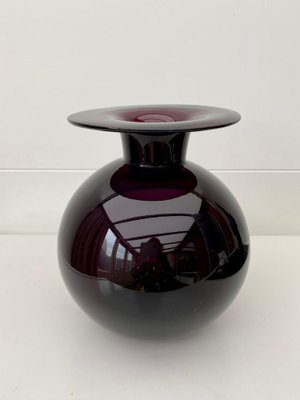 Purple Glass Vase in Style of Nanny Still, 1960s-LL-1294778