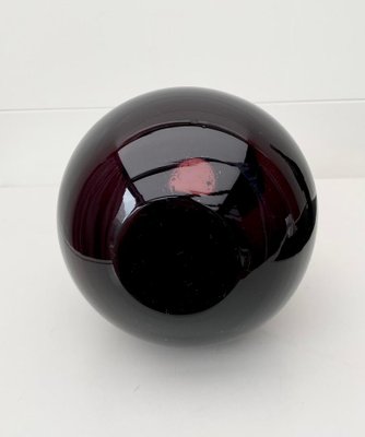 Purple Glass Vase in Style of Nanny Still, 1960s-LL-1294778