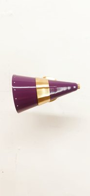 Purple & Gold Adjustable Sconce-QLH-1326289