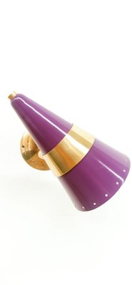 Purple & Gold Adjustable Sconce-QLH-1326289