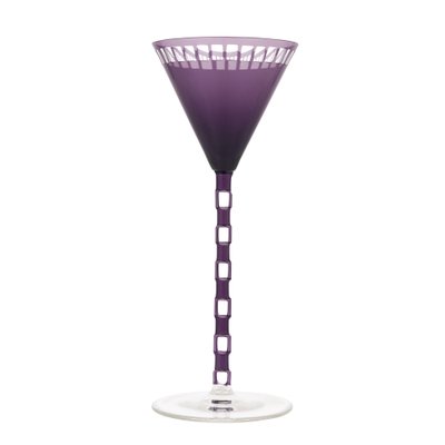 Purple Stem Glass by Otto Prutscher Meyrs Nephew, 1908-TJY-1746732