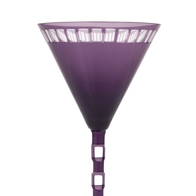 Purple Stem Glass by Otto Prutscher Meyrs Nephew, 1908-TJY-1746732