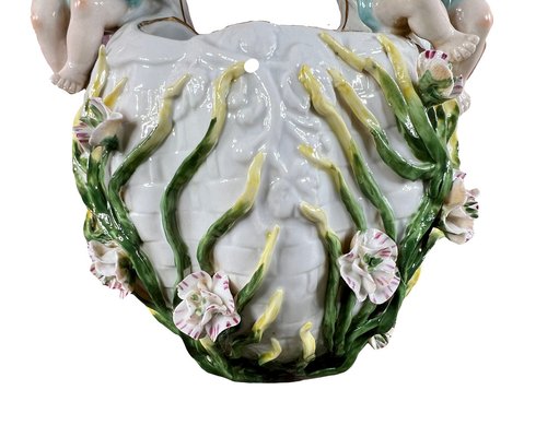 Putti Wall Decor in Meissen Porcelain, 1920s-EUT-1735424