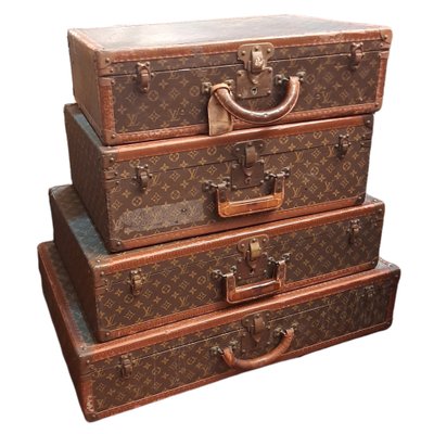 Pyramid Suitcases from Louis Vuitton, Set of 4-TCS-1264222