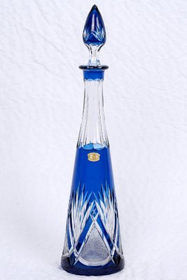 Pyramid Wine Carafe from Val Saint Lambert-UQL-1788296