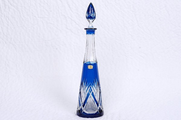 Pyramid Wine Carafe from Val Saint Lambert-UQL-1788296