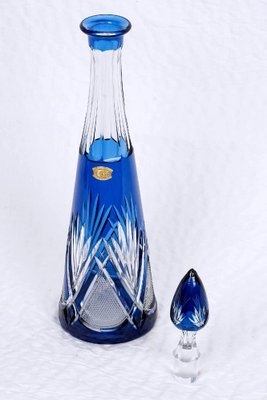 Pyramid Wine Carafe from Val Saint Lambert-UQL-1788296