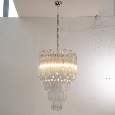 Quadrieradri Suspension Chandelier in Murano Glass, Itlay-MPO-1338954