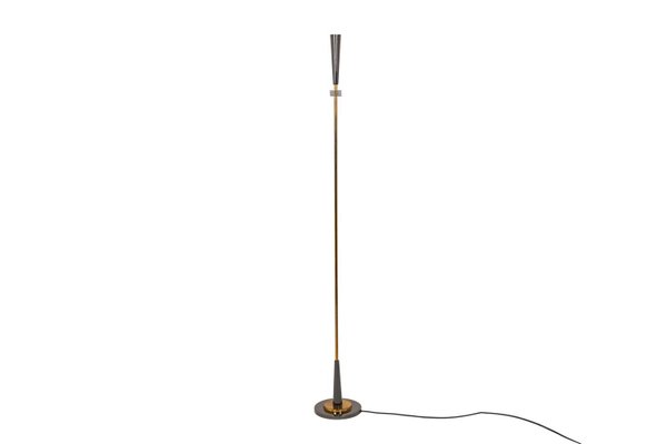 Quasar Floor Lamp in Gilt and Iridescent Metal, 20th Century, from Maison Charles-CEJ-801153