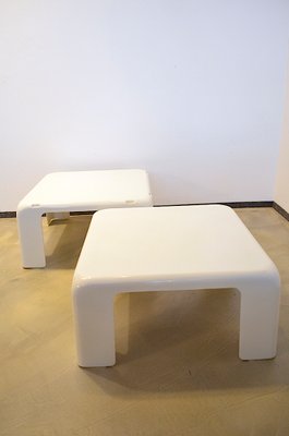 Quattro Gatti Coffee Tables by Mario Bellini for B&B Italia / C&B Italia, 1960s, Set of 2-OV-850013