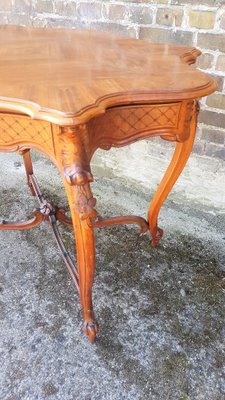 Queen Anne Salon Table-QDP-1195898