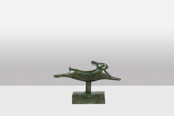 Rabbit Current in Bronze by François Pompon, 2006-CEJ-1770687