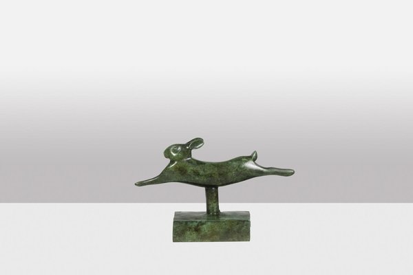 Rabbit Current in Bronze by François Pompon, 2006-CEJ-1770687