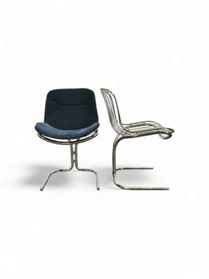 Radiofreccia Chairs attributed to Gastone Rinaldi for Rima, Italy, 1960s, 1970s, Set of 4-WIF-2041253