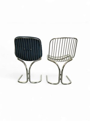 Radiofreccia Chairs attributed to Gastone Rinaldi for Rima, Italy, 1960s, 1970s, Set of 4-WIF-2041253