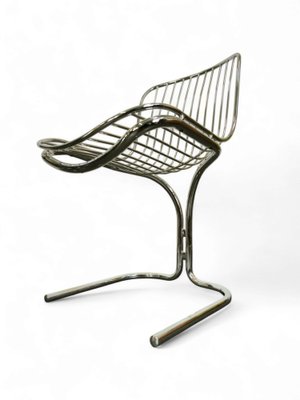 Radiofreccia Chairs attributed to Gastone Rinaldi for Rima, Italy, 1960s, 1970s, Set of 4-WIF-2041253