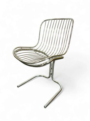 Radiofreccia Chairs attributed to Gastone Rinaldi for Rima, Italy, 1960s, 1970s, Set of 4-WIF-2041253