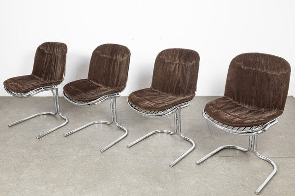 Radiofreccia Chairs by Gastone Rinaldi for Rima, 1970s, Set of 4-LMR-1367153