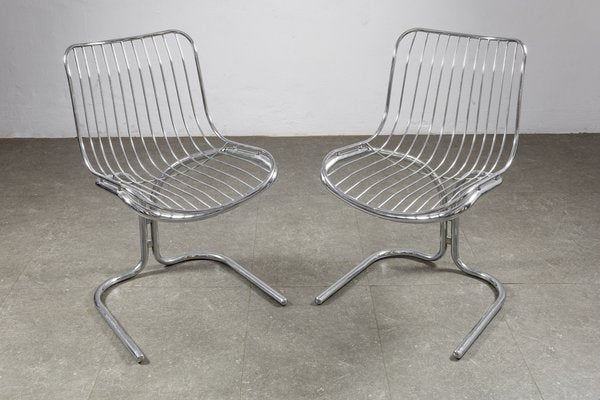 Radiofreccia Chairs by Gastone Rinaldi for Rima, 1970s, Set of 4-LMR-1367153