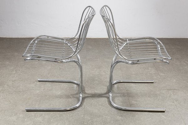 Radiofreccia Chairs by Gastone Rinaldi for Rima, 1970s, Set of 4-LMR-1367153