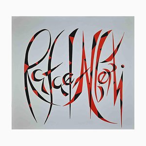 Rafael Alberti, Creative Sign, Original Serigraph, 1973-ZCI-1196796