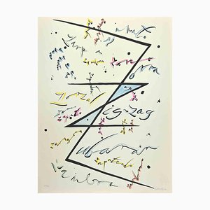 Rafael Alberti, Letter Z, Lithograph, 1972-ZCI-2030078