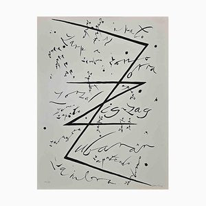 Rafael Alberti, Letter Z, Lithograph, 1972-ZCI-1770203